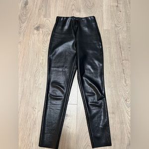 Faux leather Zara leggins